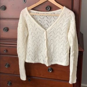 Aritzia Wilfred Back to Front Cardigan Giselle XS